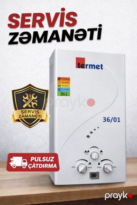 Su qızdırıcısı Termet 36 lt — Bakı