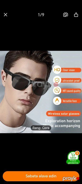 Bluetooth eynək — Bakı
