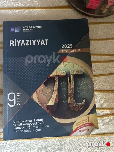Məhsul: Riyaziyyat 2025 – Test Toplusu (9 illik) Təsvir: - Nəşriyyat — Bakı