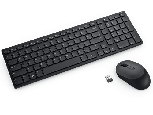 Dell KM555 Pro Compact Silent Keyboard & Mouse — Klaviaturalar və siçanlar, Bakı (3)