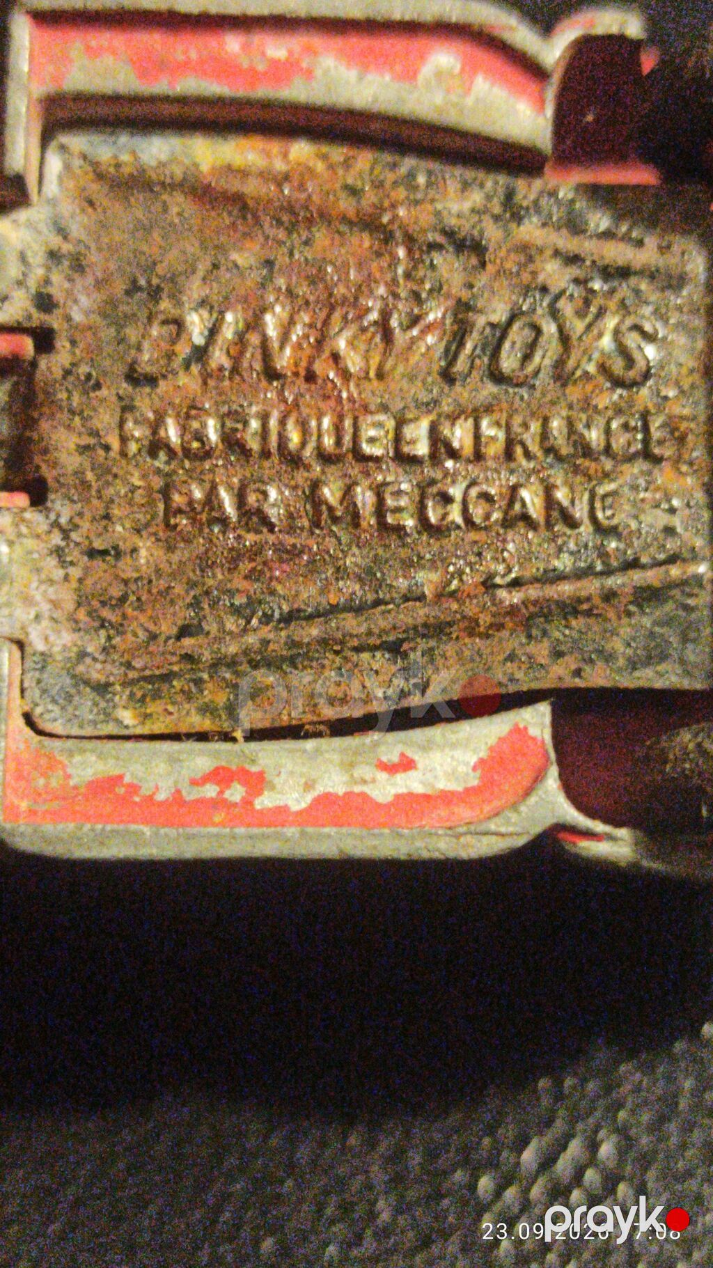 Kolleksiya üçün metal oyuncaq yük maşını 1940 il Fransa dəmir korpus — Modellar, Bakı (10)
