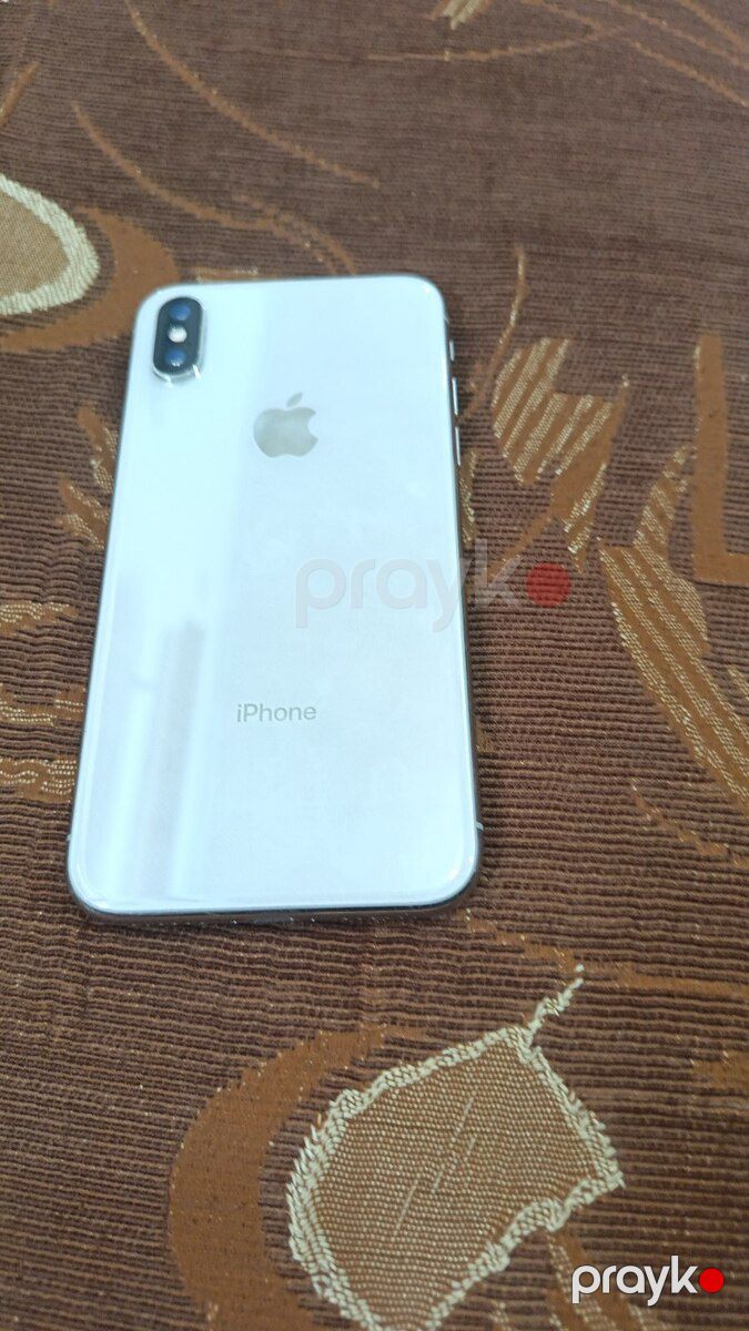 Apple iPhone X Silver 256GB/3GB — Smartfonlar, Bakı (2)