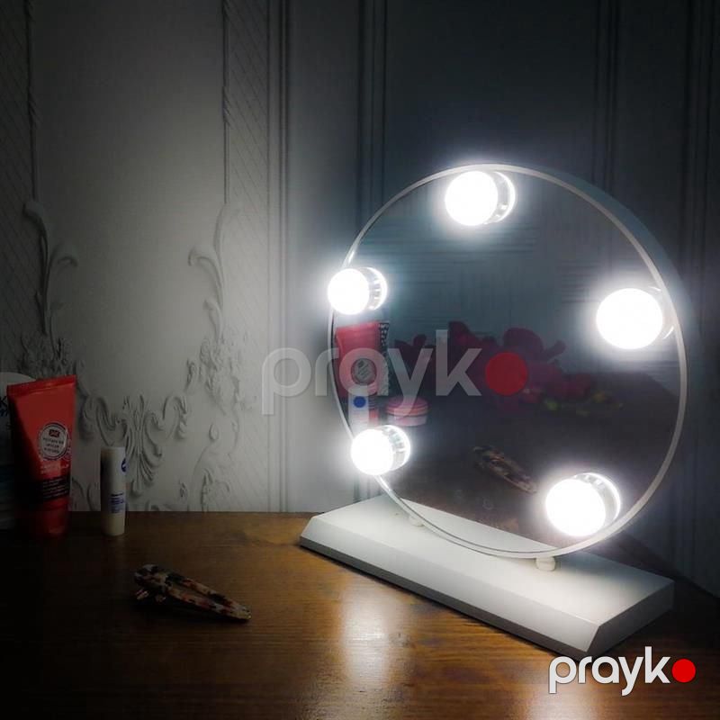 Masaüstü makiyaj güzgüsü prl_991163, işıqla — Mallar, Bakı (2)