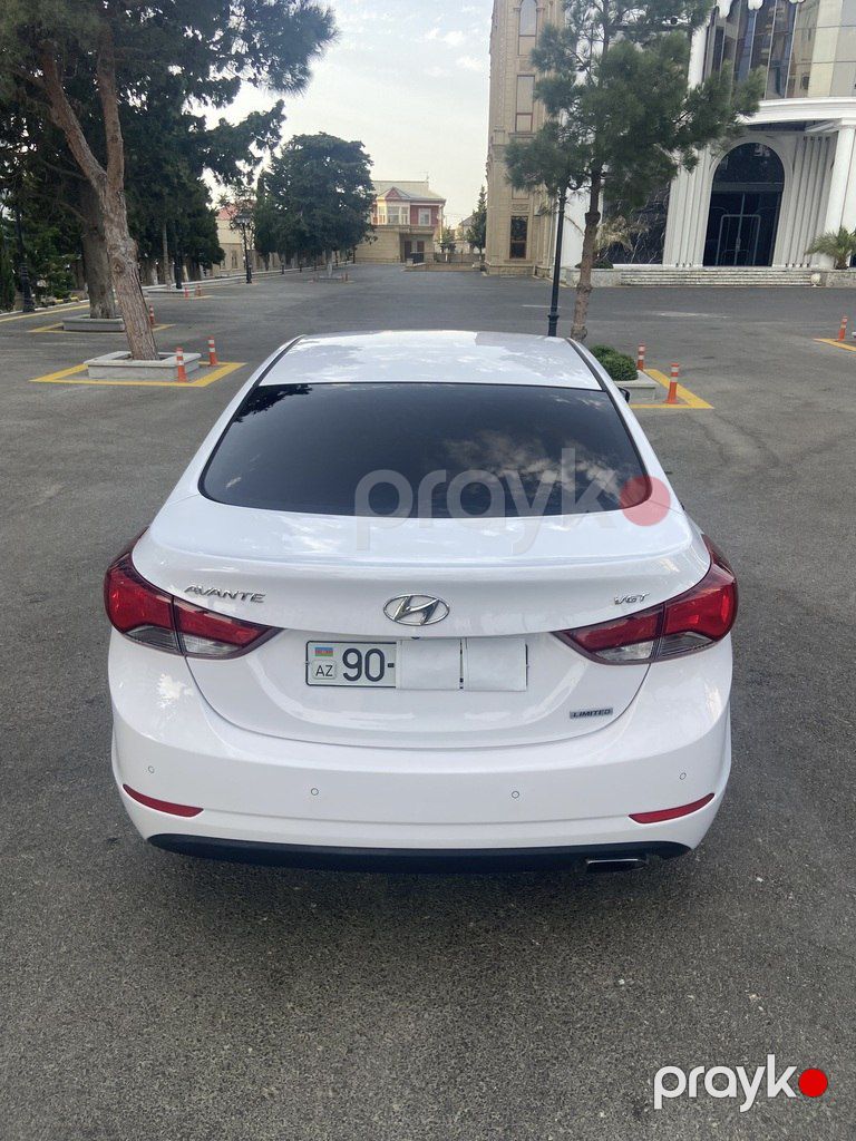 Hyundai Avante, 1.6 L, 2014 il, 244 000 km — Avtomobillər, Bakı (9)