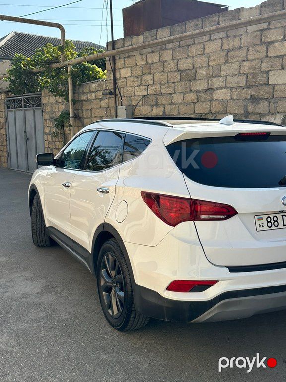 Hyundai Santa Fe, 2.0 L, 2018 il, 177 028 km — Avtomobillər, Bakı (3)