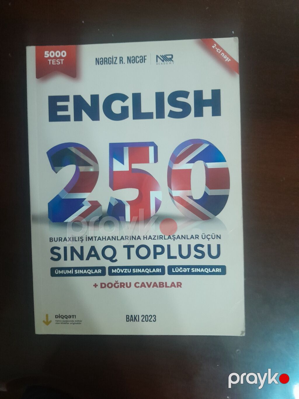 Azərbaycan dili,Riyaziyyat,İngilis dili,Fizika fənləri üçün əla test — Kitablar, Bakı (3)