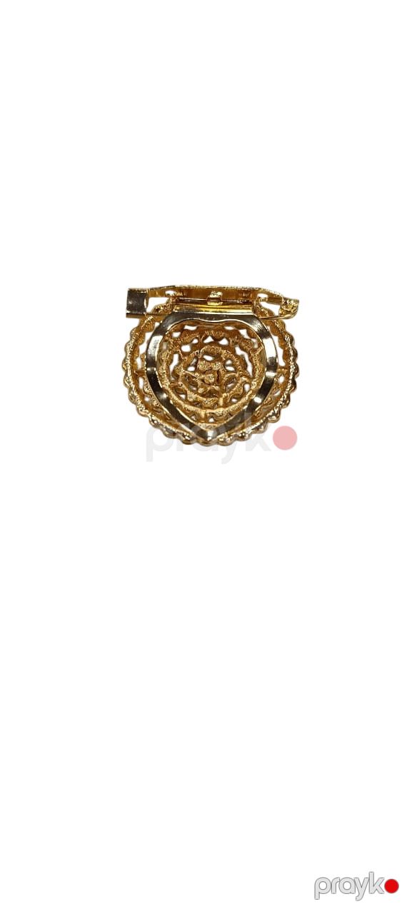 Bəzək sancağı 62721200, kristal/metal, qızılı — Mallar, Bakı (2)
