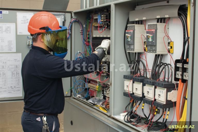 Elektrik xidməti, elektrik ustası 7/24 — Elektrikçi xidmətləri, Bakı