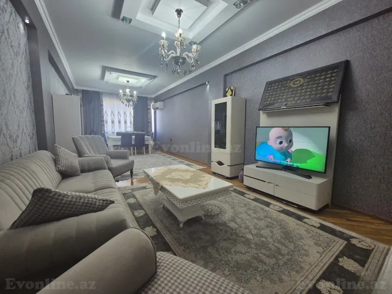 Satılır 3 otaqlı Mənzil Yeni tikili 115 m² Bakı, Nizami r., Neftçilər m — Mənzil, Bakı (2)
