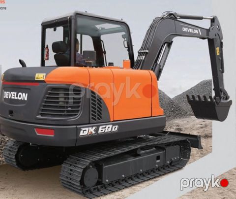 Develon DX60D mini tırtıllı ekskavator, 2026-cı il — Bakı