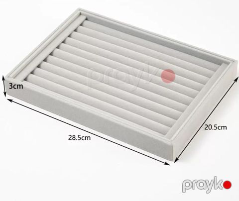 Orqanayzer bəzəklər üçün Model 8, məxmər, boz, ölçü L — Bakı