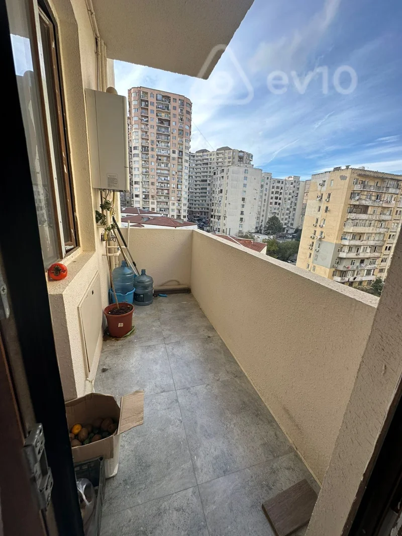 2 otaqlı mənzil, 58 m², Məhəmməd Xiyabani küc — Mənzil, Bakı (9)