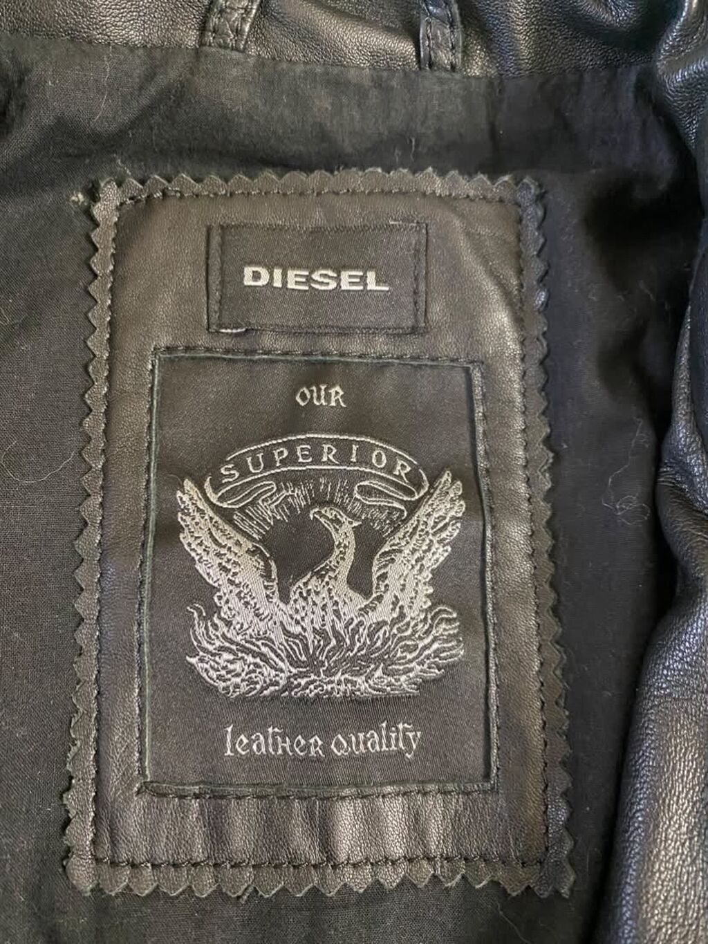 Kurtka, Dəri, Payız, Diesel, M — Kurtkalar, Masazır (2)