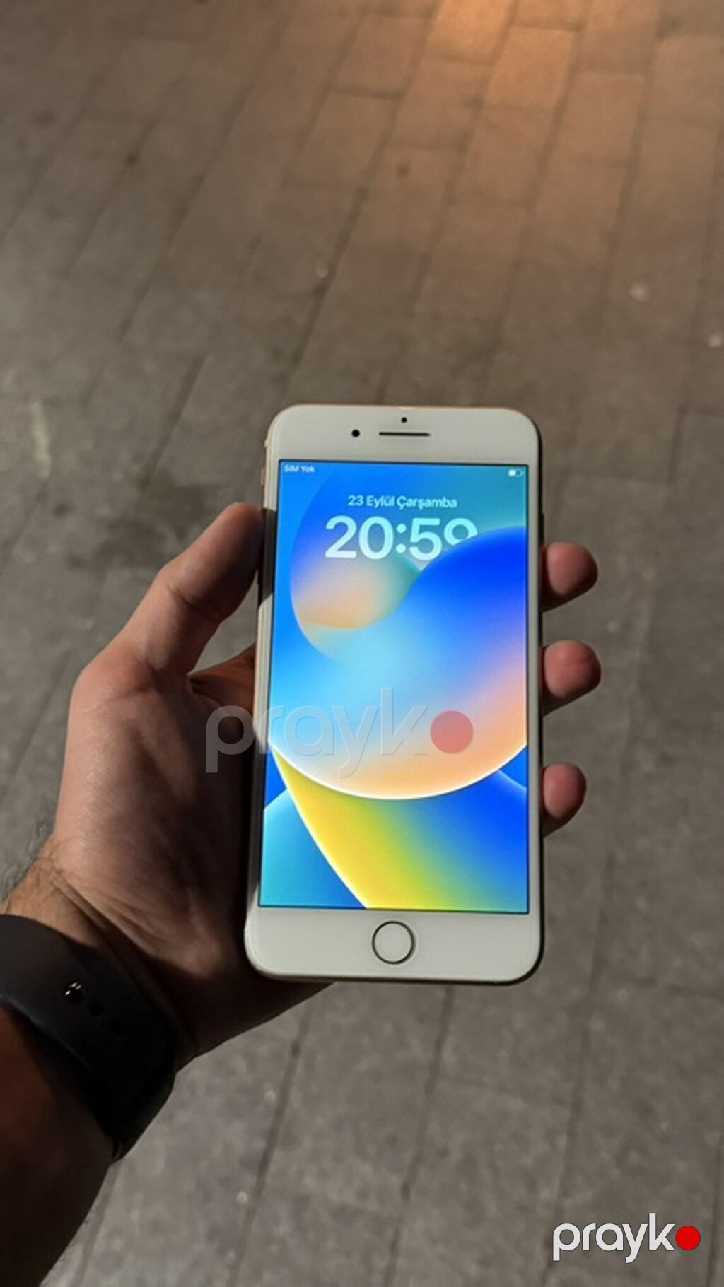 IPhone 8 Plus, Qızılı, Barmaq izi — Apple iPhone, Sanqaçal (2)