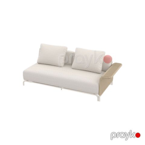 Bağ divanı Artie Maui A508B1, sol qol dayaqlı, 140x82x78 sm — Bakı