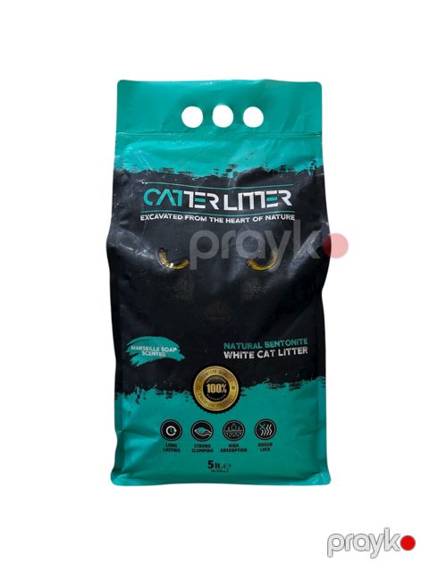 Doldurucu pişik tualeti üçün Catter Litter Marseille Soap Scented 5 l — Bakı