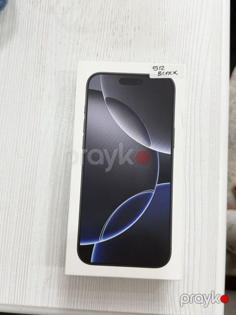 Apple iPhone 16 Pro Max Black Titanium 512GB/8GB — Bakı
