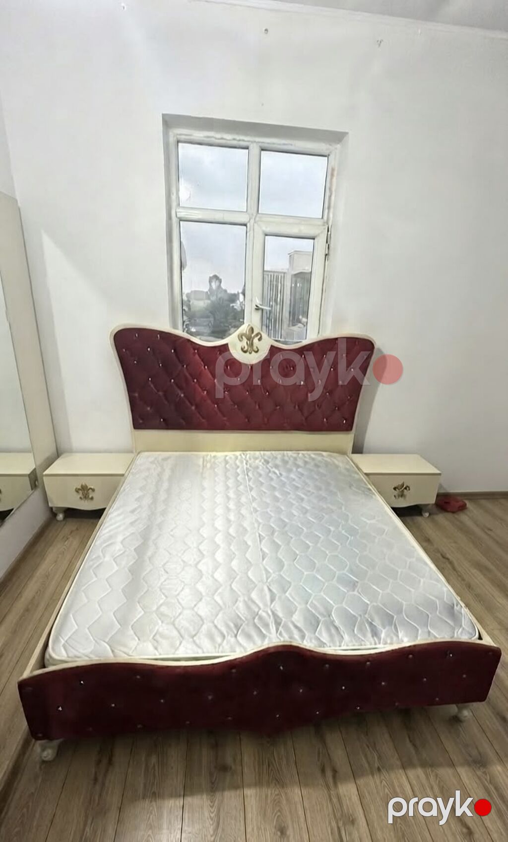 İkinəfərlik çarpayı, Dolab, Termo, 2 tumba, İşlənmiş — Yataq otağı mobilya dəstləri, Bakı (3)