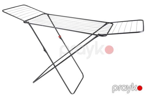 Paltar qurudan Jysk Axel, 171x55x89/99 sm, polad, boz — Bakı