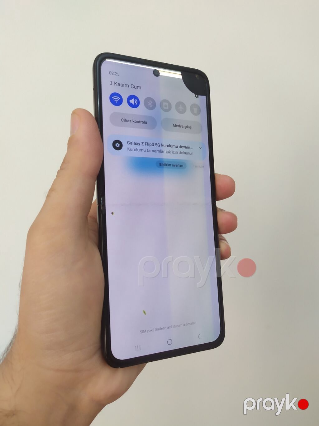 Samsung Galaxy Z Flip 3, 256 GB, rəng - Qara, Barmaq izi — Samsung, Bakı (2)