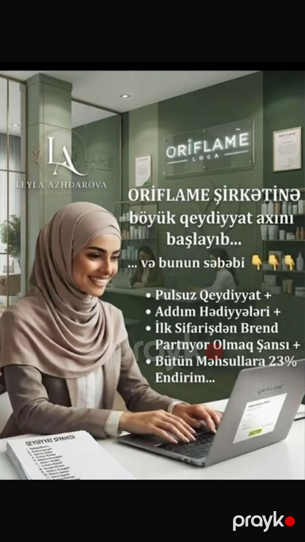 Oriflame Sweden – Gözəllik və qulluq məhsulları - Müəllimlər Günü — Makiyaj, Masazır (2)