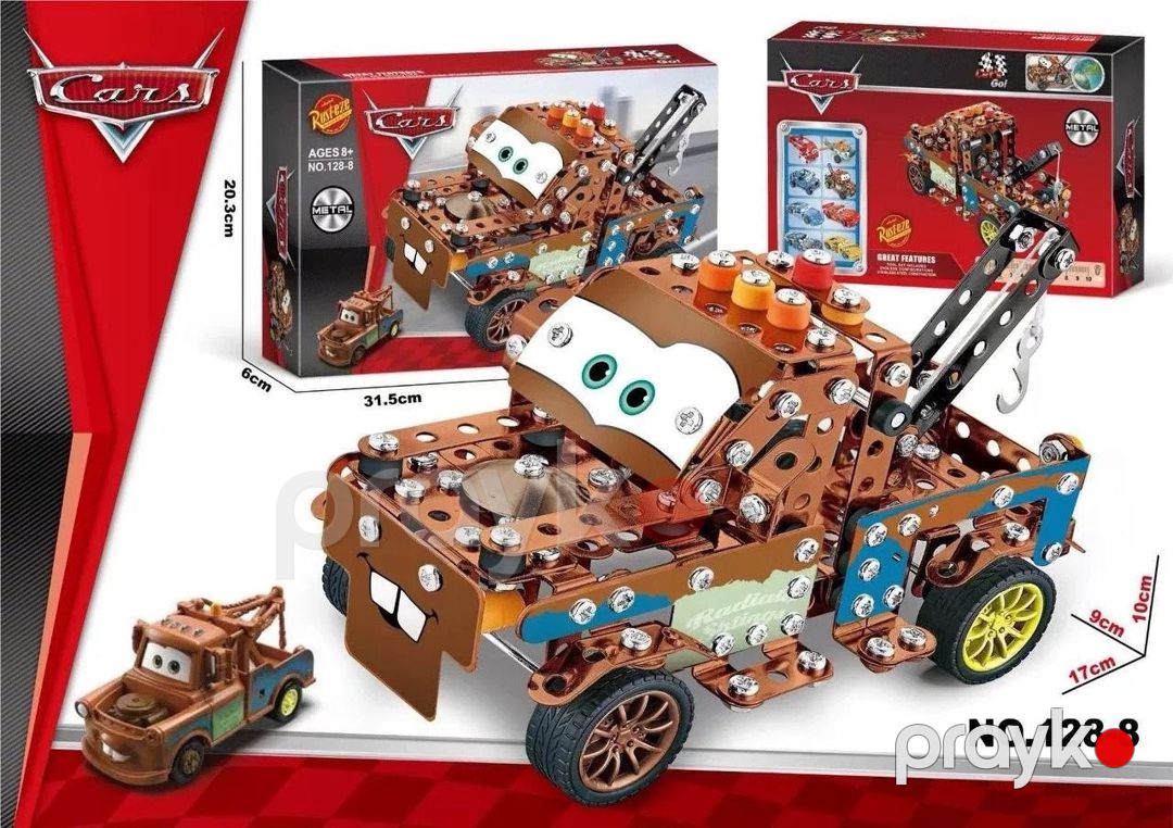 Metal konstruktor Tow Mater NO.128-8, metal/plastik, 8 yaşdan — Mallar, Bakı
