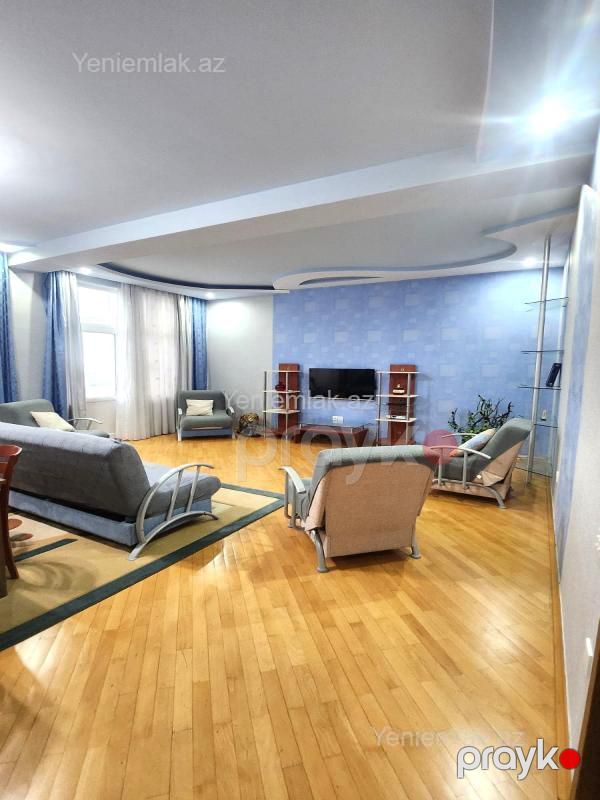 Kirayə 5 otaqlı Bina evi menzil (Yeni tikili), 220 m², Nərimanov rayonu — Mənzil, Bakı (3)