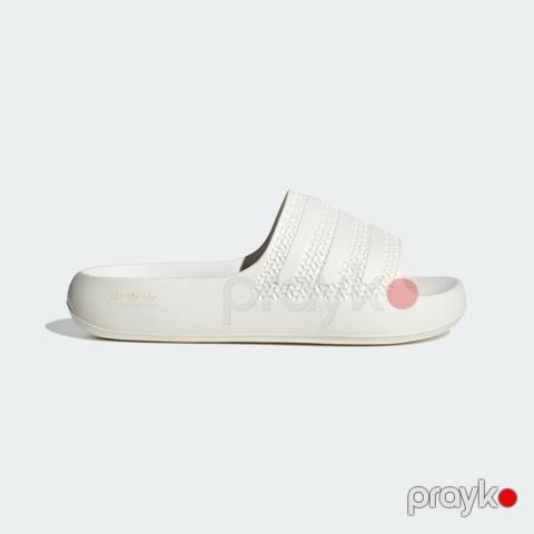 Qadınlar üçün tərliklər Adidas Adilette Ayoon W GV9536, ağ, sintetik, ölçü 38 — Bakı