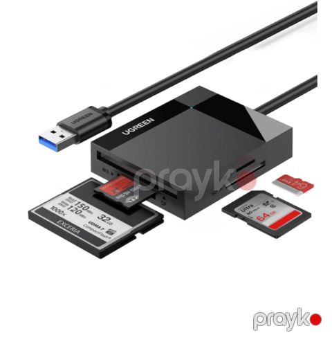 Micro SD oxuyucu "Ugreen USB 3.0 All-in-One SD Card Reader 50cm" — Bakı