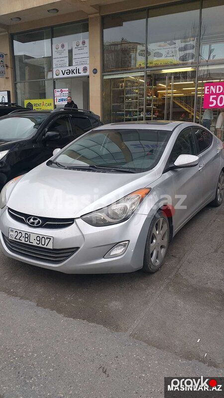 Hyundai Elantra, 2018 il — Minik avtomobili icarəsi, Bakı (2)