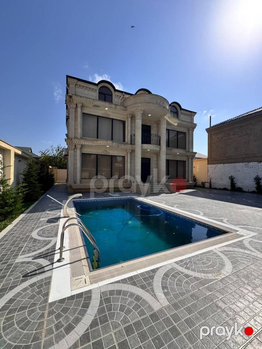 Satılır 7 otaqlı həyət evi/bağ evi 400 m² — Ev, villa, Bakı (4)