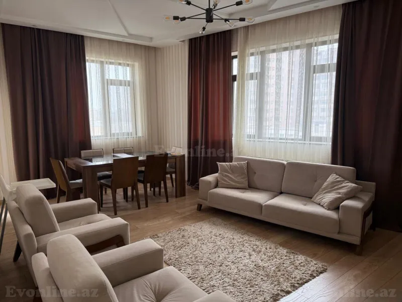 Kirayə verilir 2 otaqlı Mənzil Yeni tikili 100 m² Bakı, Nəsimi r — Mənzil, Bakı (2)