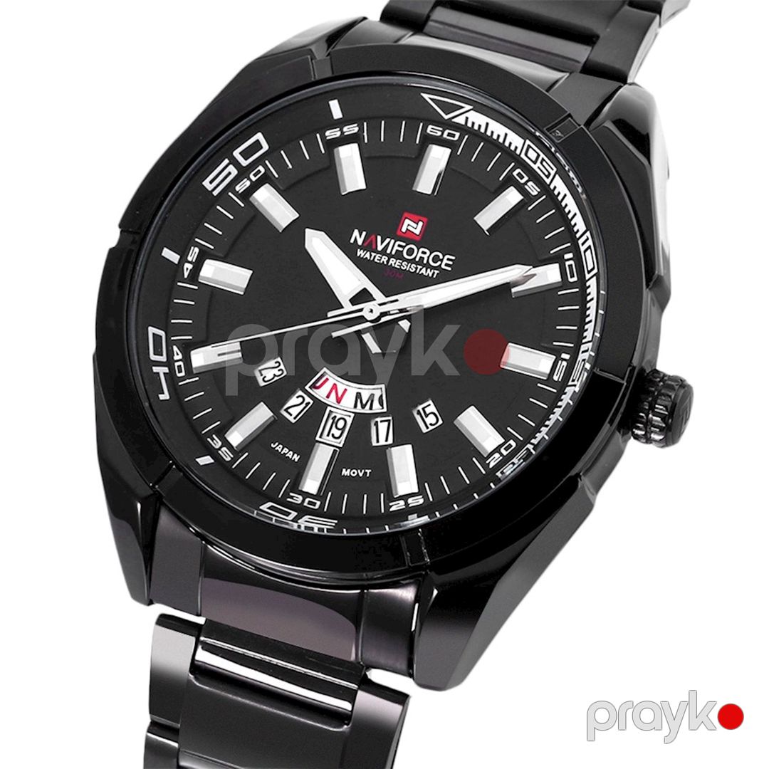 Kişi qol saatı Naviforce 9038 Black — Mallar, Bakı (2)