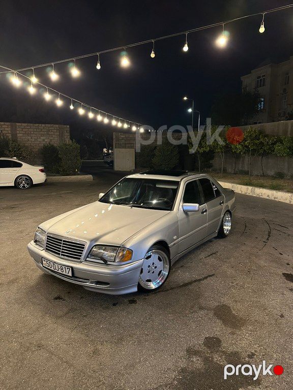 Mercedes C 200, 2.0 L, 1998 il, 500 000 km — Avtomobillər, Bakı (2)