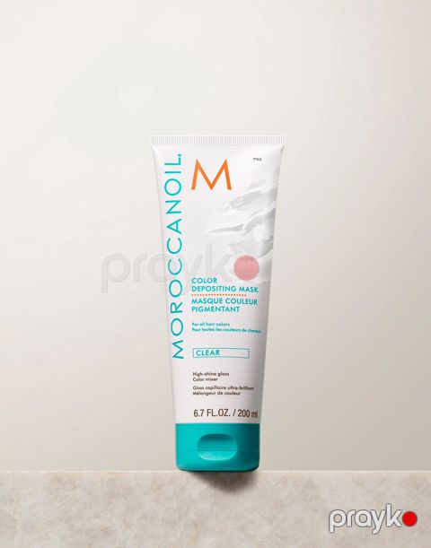 Saç maskası Moroccanoil Color Depositing Mask Clear 200 ml — Bakı