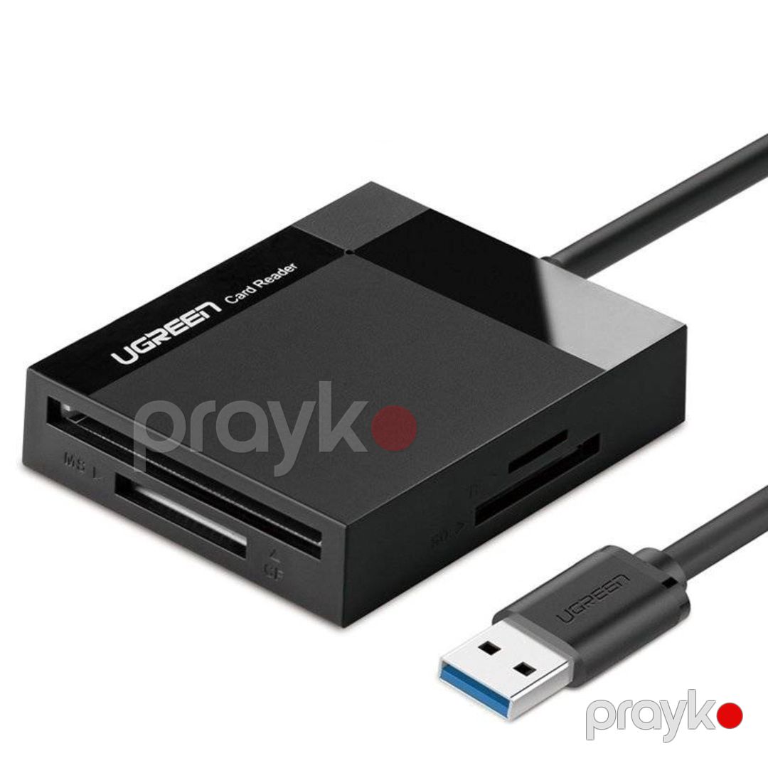 Micro SD oxuyucu "Ugreen USB 3.0 All-in-One SD Card Reader 50cm" — Periferik cihazlar, Bakı (6)