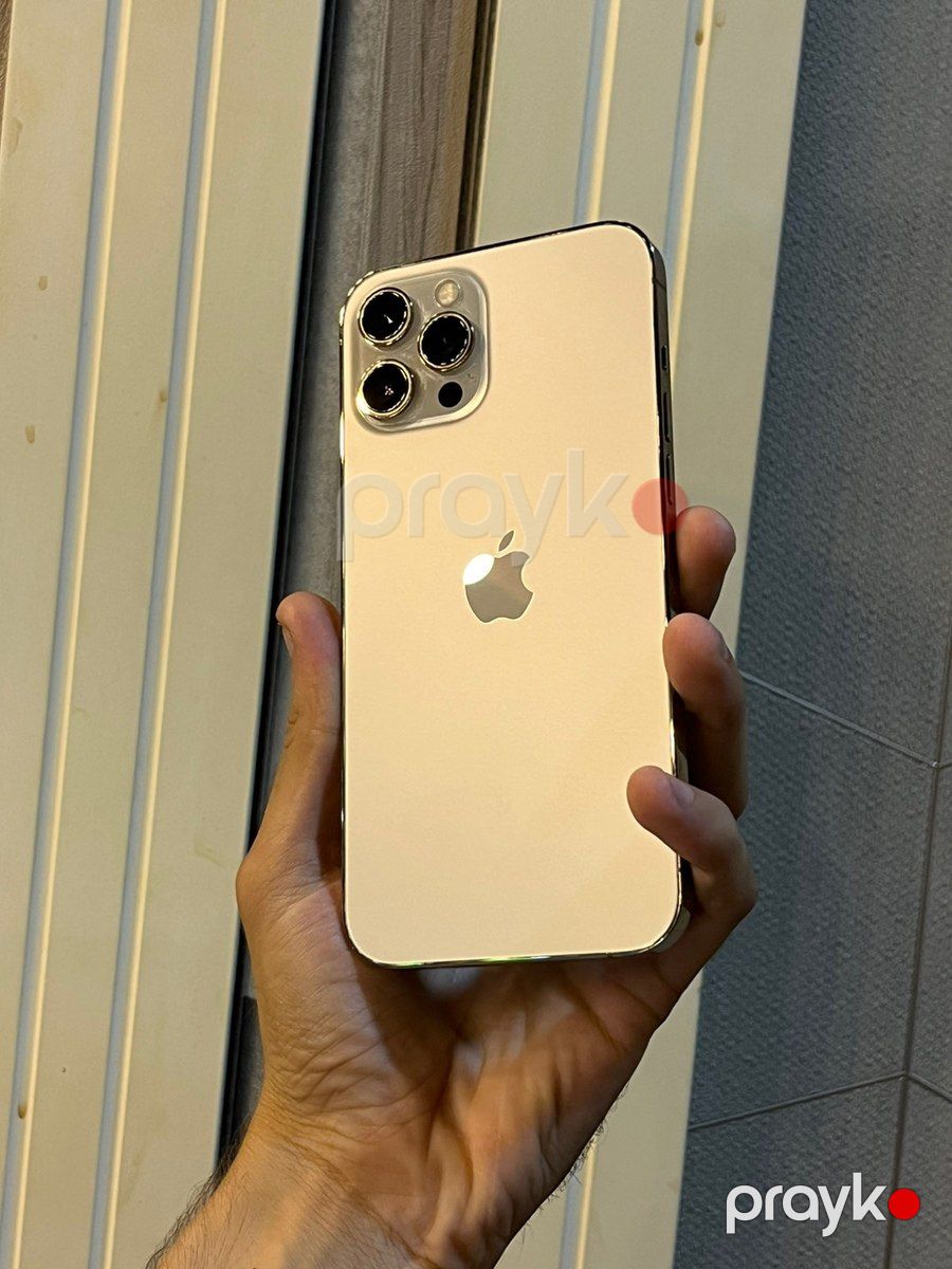 Apple iPhone 12 Pro Max Gold 128GB/6GB — Smartfonlar, Bakı (2)