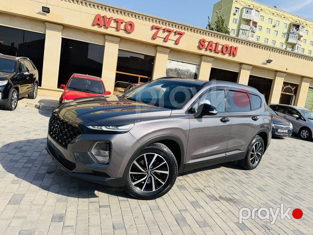 Hyundai Santa Fe, 2.0 L, 2019 il, 95 000 km — Avtomobillər, Sumqayıt (3)