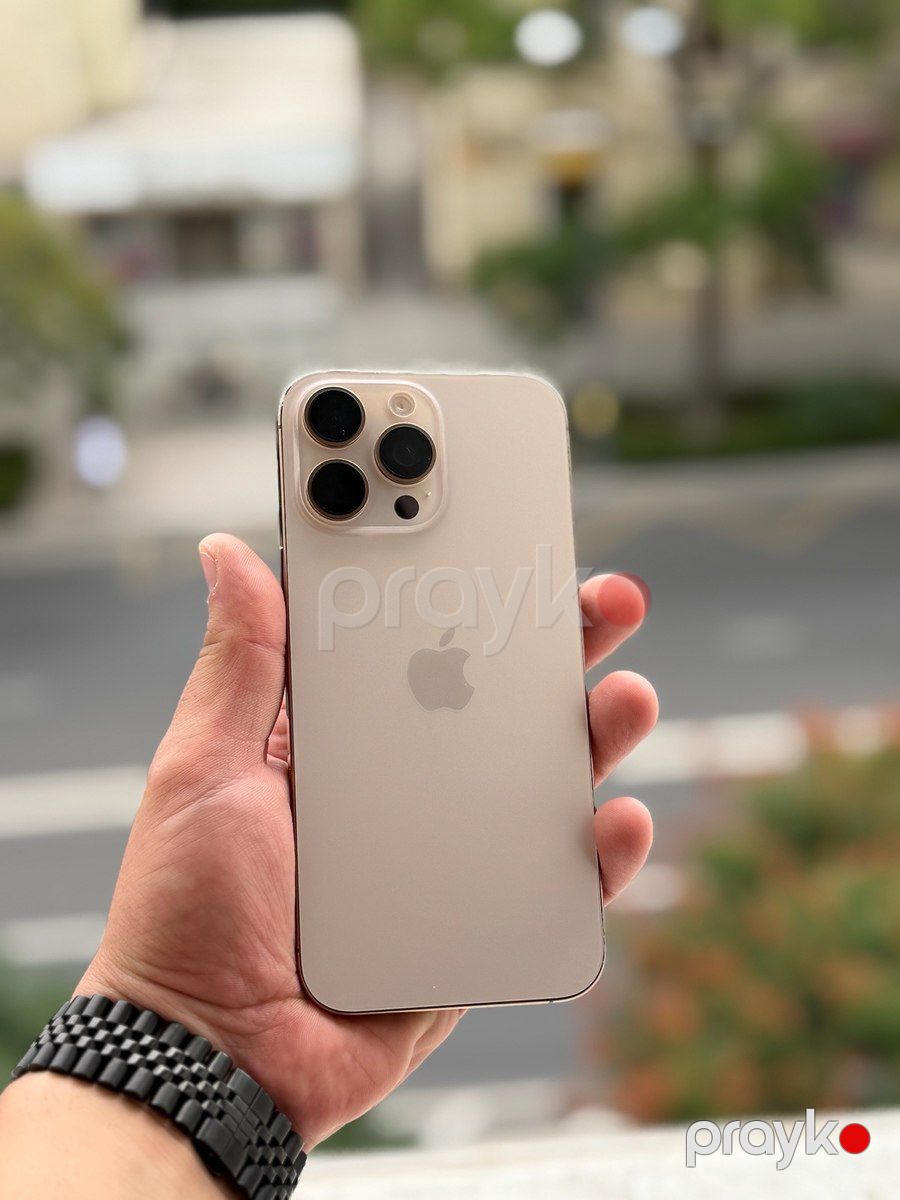 Apple iPhone 16 Pro Max Desert Titanium 256GB/8GB — Smartfonlar, Bakı (3)