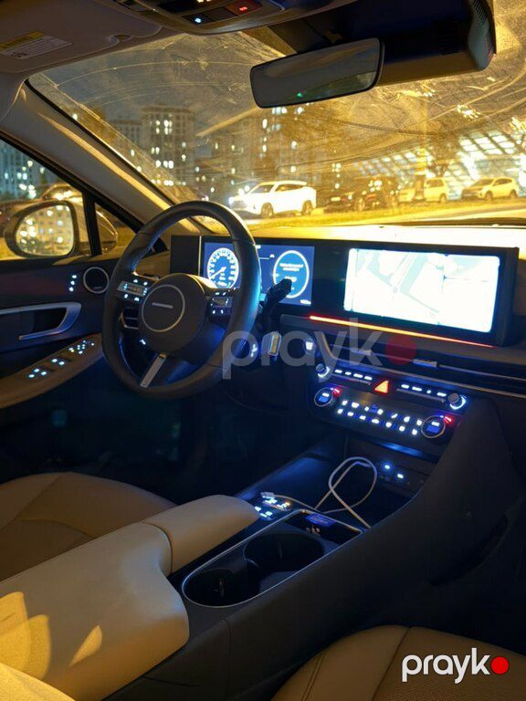 Hyundai Sonata, 2.0 L, 1.62 kWh, 2024 il, 14 000 km — Avtomobillər, Bakı (8)