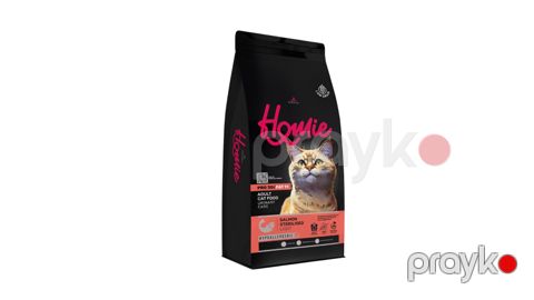 Quru yem pişiklər üçün Homie Salmon, 1 kq — Bakı