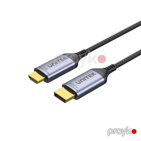 Unitek - DisplayPort 1.4 to HDMI kabel — 8K dəstəkli DP-dən HDMI-ya çevirən kabel — Bakı