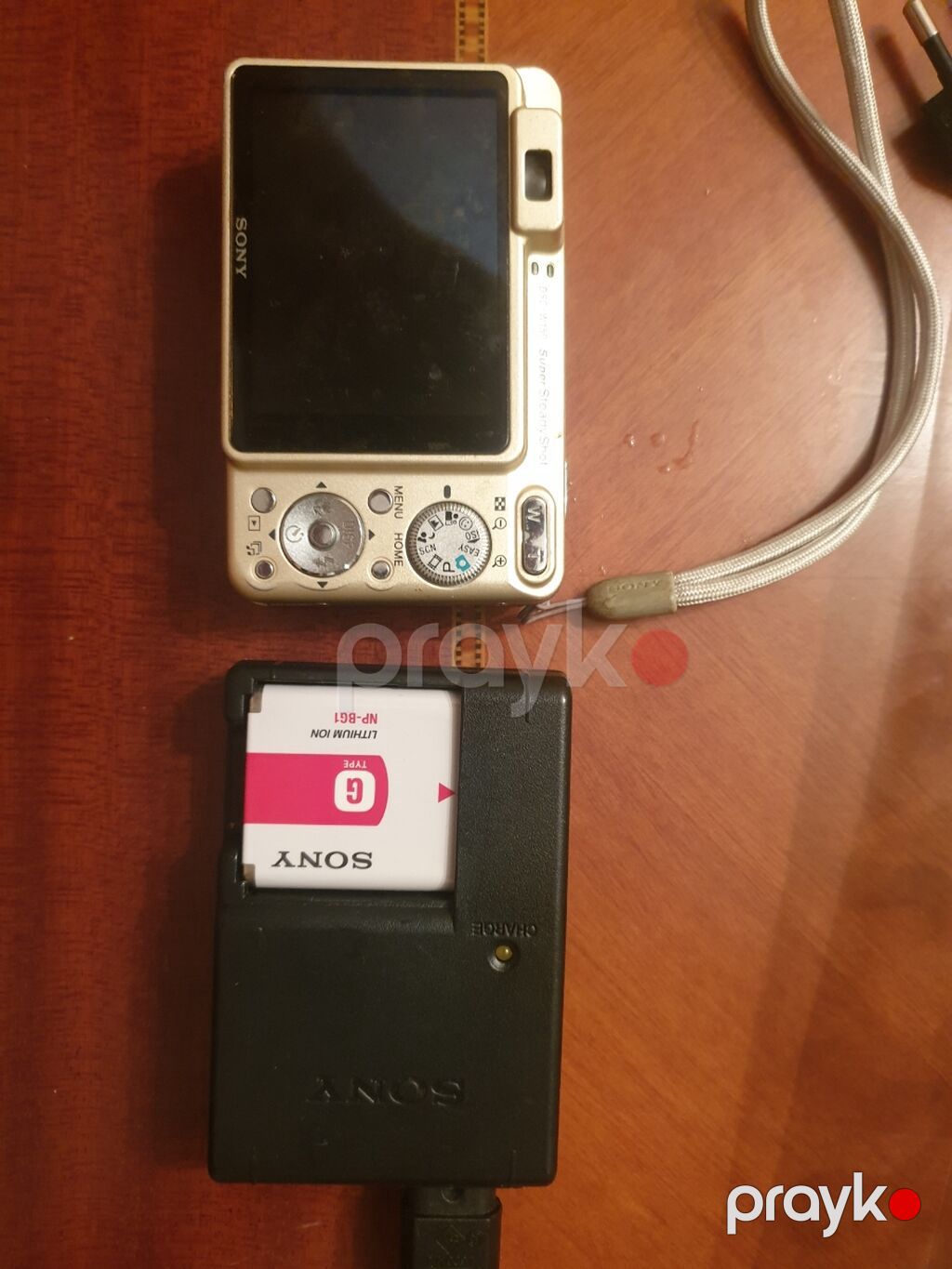 Sony Cyber-shot rəqəmsal fotoaparat - 8.1 MP həlli - Carl Zeiss — Fotoaparat, Bakı (4)