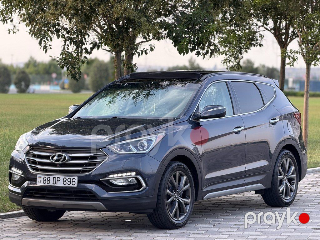 Hyundai Santa Fe, 2.0 L, 2017 il, 115 000 km — Avtomobillər, Bakı (4)