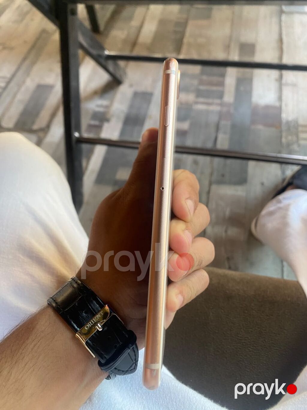IPhone 8 Plus, Qızılı, Qırıq — Apple iPhone, Gəncə (8)