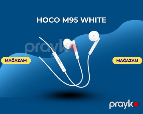 Qulaqlıq "M95 white" — Bakı