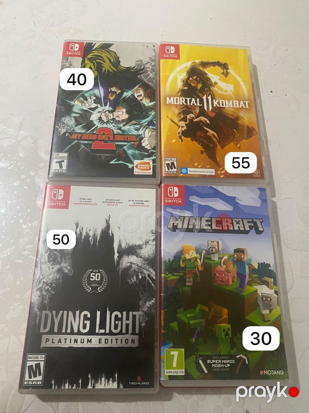 Nintendo switch katricler ela veziyetde ter temiz giymetler deyisir — Oyun konsolları, Xırdalan (2)
