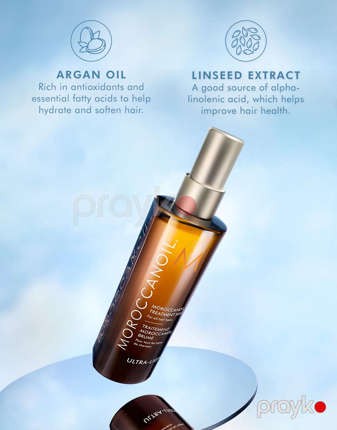 Saç üçün mist Moroccanoil Treatment Ultra-Light, 100 ml — Mallar, Bakı (3)