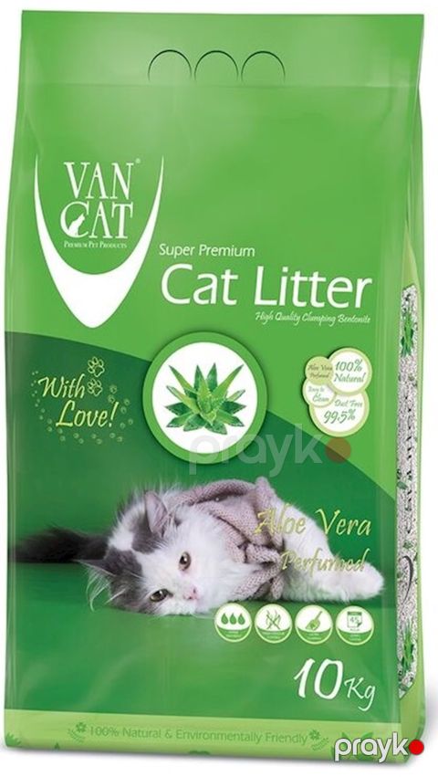 Topalaşan doldurucu Van Cat Super Premium Quality Aloe Vera 10 kq — Bakı