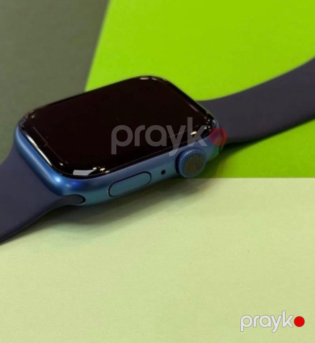 Apple Watch Series 7 Aluminum Blue 45mm — Ağıllı saatlar və biləkliklər, Bakı (4)